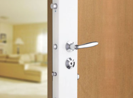 Poignée de porte moderne avec serrure